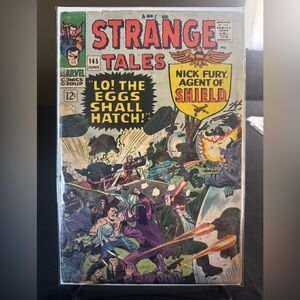 Marvel Strange Tales Comic with Vibrant Colors